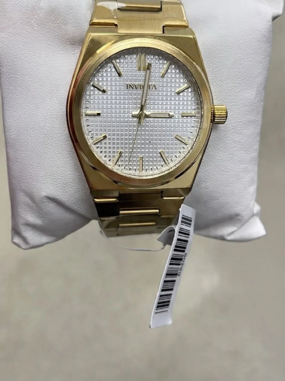 Invicta Celestial Gold-Tone Men’s Bracelet Watch - White Dial 40mm